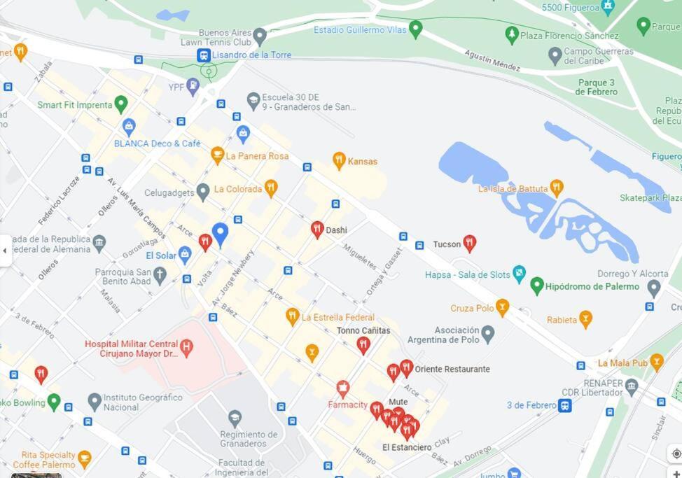 Apartamento Departamento En Las Canitas, Cerca Del Aeroparque
